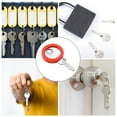 thumbnail image 7 of Uxcell Purple Key Cap Cover Rings, 30Pcs 22mm Keys Identifier Coding Tags, 7 of 7