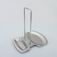 thumbnail image 3 of Naiovety Accesorios de cocina, estante con tapa de olla de acero inoxidable, organizador de cocina, cubierta para sartenes, soporte para Organizadores de utensilios de cocina, 3 of 6