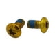 thumbnail image 3 of Tornillo de Disco de Bicicleta Likrtyny 12 tornillos de rotor de freno de disco dorado, 3 of 8
