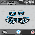 thumbnail image 3 of Kalair GFX Graphics Kit for Honda CRF250X ENDURO (2004-2007) Evader Series, 3 of 5