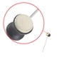 thumbnail image 3 of Naiovety Kick Hammers Pedal de pie Mano de obra de fieltro para principiantes Batidor de acero inoxidable a prueba de herrumbre Mazo Artesanía Piezas de Accesorios para instrumentos musicales Naiovety OD028479-00, 3 of 6