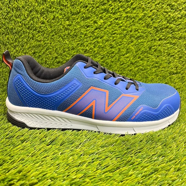 New Balance Evolve EH Mens Size 11 Blue Orange Outdoor Alloy Toe Working Shoes