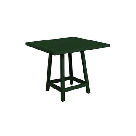 CR Plastic Products Generations 40-in Square Pub Table 40L 40W 39.5H CR Plastic Products Generations 40-in Square Pub Table 40L 40W 39.5H