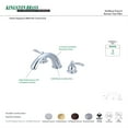 thumbnail image 2 of Kingston Brass KB8362NFL NuvWave French Roman Tub Filler, 2 of 2