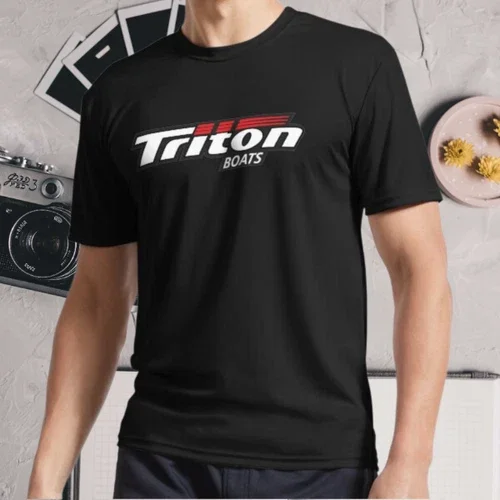 New Shirt Triton Boats Active Logo T-Shirt Size S - 5Xl