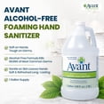thumbnail image 2 of Gel Antibacterial Espumoso Sin Alcohol Avant 3.78L, 2 of 9