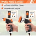 thumbnail image 5 of 2 Pack Garden Hose Nozzles, High Pressure Water Hose Sprayer with 2 Spray Patterns -Lightweight & Rust-Proof Handheld Spray Gun, 5 of 8