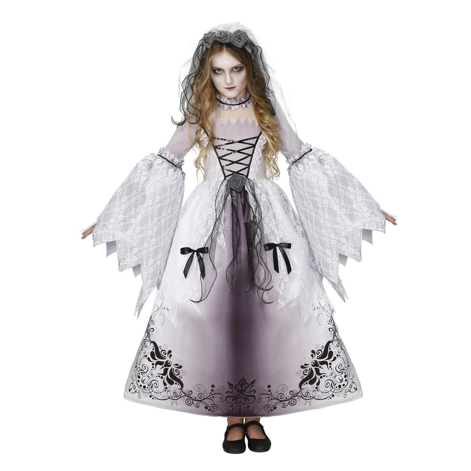 PARTYHOLIC GOTHIC BRIDE COSTUME (LARGE)