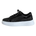 thumbnail image 1 of Heiheiup Thick Soled Height Increasing Sneakers Glossy And Versatile Couples’ Fashionable Shoes Comfortable Flat Shoes, 1 of 8