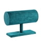 thumbnail image 2 of Soporte para diadema, accesorios para fotos, protección, suave, flocado, PVC, organizador de aros para el cabello Verde oscuro, 2 of 9