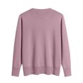 thumbnail image 4 of CHGBMOK Women's Button Down Crew Neck Long Sleeve Soft Knit Cardigan Sweaters, 4 of 5