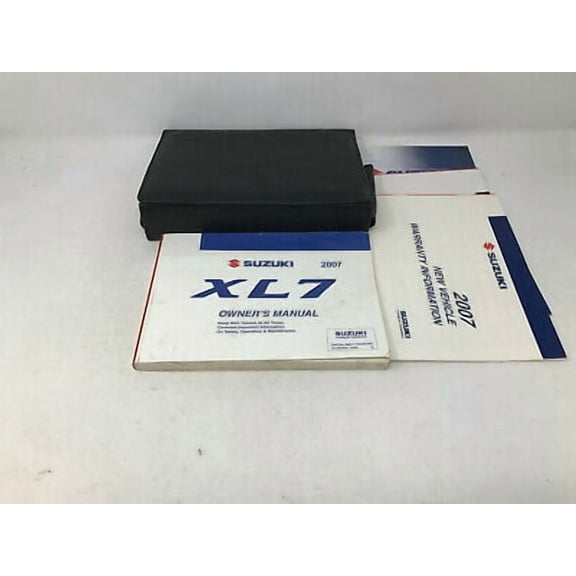 2007 Suzuki Vitara Owners Manual Handbook Set with Case OEM G04B06010