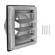 thumbnail image 1 of Cubierta de ventilación para secadora de 4 pulgadas con persianas exteriores de malla, cubierta de ventilación metálica para conductos de aire, ideal, 1 of 9