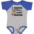 thumbnail image 3 of Inktastic I Watch Football with My Pawpaw Boys Baby Bodysuit, 3 of 5