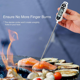 thumbnail image 5 of Termómetro de cocina, termómetro de cocina de lectura instantánea con sonda larga y pantalla LCD, termómetro digital de cocina, termómetro para carne para cocinar, carne, 5 of 5