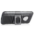thumbnail image 3 of NAKEDCELLPHONE'S BLACK RUGGED RING-GRIP CASE COVER + BELT CLIP HOLSTER STAND FOR MOTOROLA MOTO G5 PLUS (XT1687, XT1685, XT1686, XT1684, XT1683, XT1681), 3 of 8