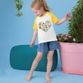 thumbnail image 4 of RXIRUCGD 2025 Vêtements d'Été pour Enfants Tout-Petits Garçons Filles Mode Mignon Col Rond Imprimé Manches Courtes Haut, 4 of 6