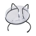 thumbnail image 4 of Comedero para gatos Fernando plato estante de hierro antideslizante un solo tazón negro, 4 of 8