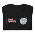 thumbnail image 2 of Iron Maiden - Logo Flag Unisex T-Shirt - Black - Small, 2 of 7
