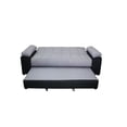 thumbnail image 3 of Sofá Cama Tu Espacio Muebles Karen Suede Gris Tacto piel, 3 of 4