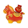 thumbnail image 2 of Adornos de caballo para Año Nuevo 2026, adornos para coche, estatua de caballo, escultura, lindo zodíaco estilo D, 2 of 9