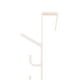 thumbnail image 5 of Gancho de puerta de 2 piezas con 5 ganchos para cocina y baño Blanco y Café Soledad Colgador de puerta, 5 of 9