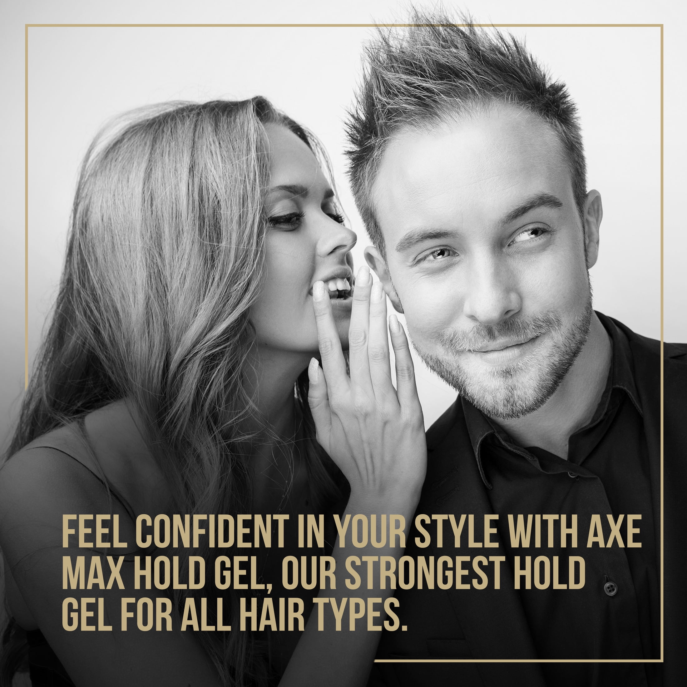 AXE Max Hold Hair Styling Gel Alcohol-Free, 5 oz