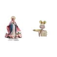 thumbnail image 1 of Estatua de niña con llavero, adorno acrílico, bandeja para llaves, independiente, decoración de mesa, figura de resina de arte moderno para fiestas, h, 1 of 8