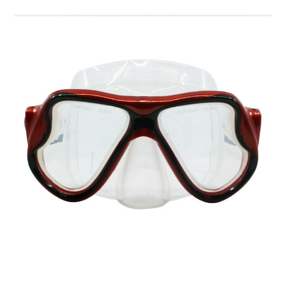 SCAUP SPECTRA Pro Masque de Plongée - Lunettes de Snorkeling et d'Apnée avec Verres en Verre Trempé pour Adultes