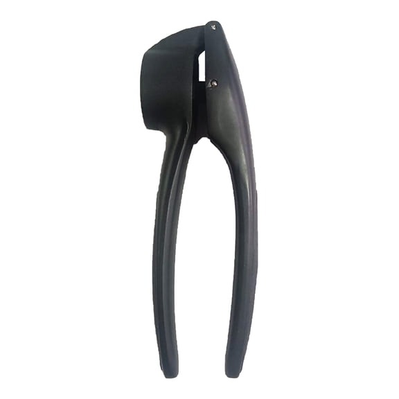 Home Basics Zinc Garlic Press, Matte Black