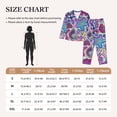 thumbnail image 4 of Lsque Cute Nautical Pattern Long Sleeve Pajama Set for Women - Soft 2-Piece Sleepwear and Loungewear Set with Pockets, Comfy Nightwear-Large, 4 of 7