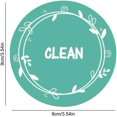 thumbnail image 2 of HELIAHOO 4 Pack Funny Cute Dishwasher Magnet Clean Dirty Sign,Double-Sided Flower Pattern Clean/Dirty Magnet,Universal Dirty or Clean Reversible Indicator for Dishwasher Refrigerator,4 CJ915-96601, 2 of 8