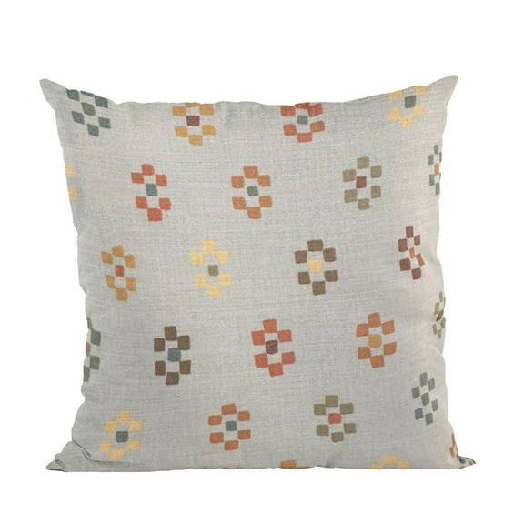Plutus Brands Multicolor Playfurl Dots Dots Luxury Throw Pillow