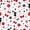 A Red White, variant on Manfei Coquette Bow Gift Queen Sheet Sets For Kids,Pink Cupcake Bow Boot Bed Set For Girls,4-Piece