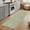 Sage Green, Celadon Green, variant on Entryway Runner Rug 19.7''x63'',Burnt Orange Plaid Indoor Outdoor Front Door Mat with Non-Slip Rubber,Farmhouse Buffalo Checkered Gingham Runner Doormat for Hallway Kitchen Back Door Entrance