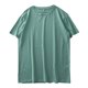 thumbnail image 3 of Camiseta de seda fina de verano de Dukeen para hombre, cuello redondo, manga corta, informal, suave, para fitness, camisetas modal de algodón lisas de gran tamaño, 3 of 5