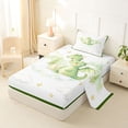 thumbnail image 2 of Homewish Cartoon Dragon Twin Sheets,Lovely Animal Bedding,White,3 Pieces,1 Fitted Sheet and 1 Pillowcase, 2 of 6