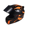 thumbnail image 4 of Casco de seguridad Casco de moto Casco de calle de cara completa Unisex Adulto Cool Rider Equipment Four Seasons Street Touring Casco de moto Estilo B Tamaño M, 4 of 8