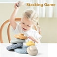 thumbnail image 3 of Dsseng 7 PCS Stacking Nesting Circle Toy  Soft Squeeze Building Blocks Sensory Toys  Early Learning Color & Pattern Montessori Toys for 6 8 12 Months Toddlers, 3 of 6