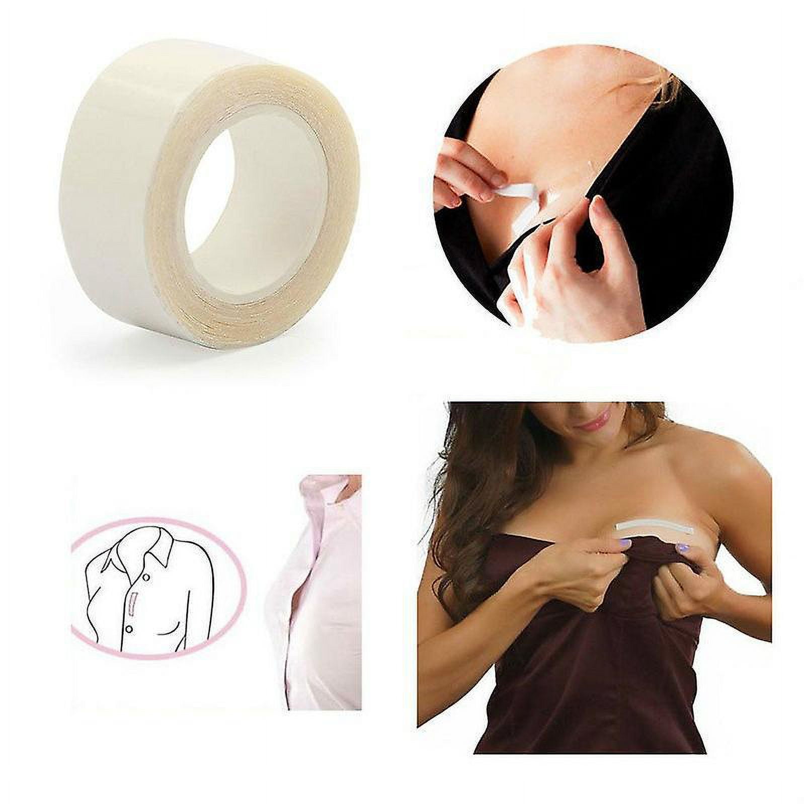 BRILLAR Fashion Tape Adhesivo de doble cara para ropa y piel Walmart en linea