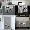 thumbnail image 5 of Sofa Armrest Organize Remote Holder Bedside Caddy Organizer with 5 Pockets，Non-slip Couch Remote Control Holder Couch Armchair Caddy Accessories, 5 of 7