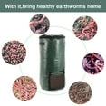 thumbnail image 4 of OUSITAID Organic Compost Bag  Organic Waste Bag 2 Sizes  Eco-Friendly and Convenient Compostable Small Kitchen Food Scrap Waste Bags  Garden Composting, 4 of 5