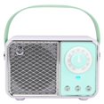 thumbnail image 1 of Altavoz Bluetooth Dosmix Retro Vintage Verde Cian, 1 of 7