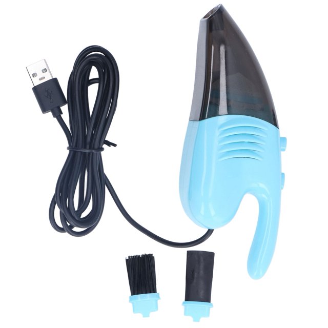 Mini aspiradora para coche, aspiradora para teclado, aspiradora de escritorio portátil USB, aspiradora de escritorio, funcionamiento suave Jadeshay A