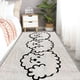 thumbnail image 5 of Manta de estilo fresco para dormitorio, mesita de noche, alfombra grande para el hogar con forma de gato, alfombra de imitación de cachemira con dibujos animados para sala de estar, para ventana, 5 of 6