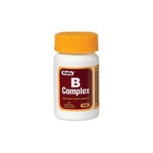 Vitamin B complex dietary supplement softgel capsules - 100 ea