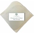 thumbnail image 1 of Reusable Cloth Pourover Coffee Filter - Made in Canada of Hemp and Organic Cotton, Eco-Friendly, Natural Filter fits chemex carafes, 1 of 7
