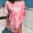 Red, variant on ALLLIST Short Sleeve Tops for Women Crew Neck Holiday T-Shirts Gradient Blue Fashion Shirts for Women