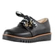 thumbnail image 3 of Zapatos Niña Mujer Estilo Casual escolares KUALI SHOES MAMBO M-443 TALLA 17.5 CM NAPA NEGRO, 3 of 4