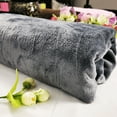 thumbnail image 1 of Woeilo Gray Polar Fleece Electric Blanket, Full, 1 of 5
